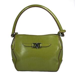 Rina Rich Shoulder Bag Olive Green Avocado Handbag Top Zip Purse Bolso Verde